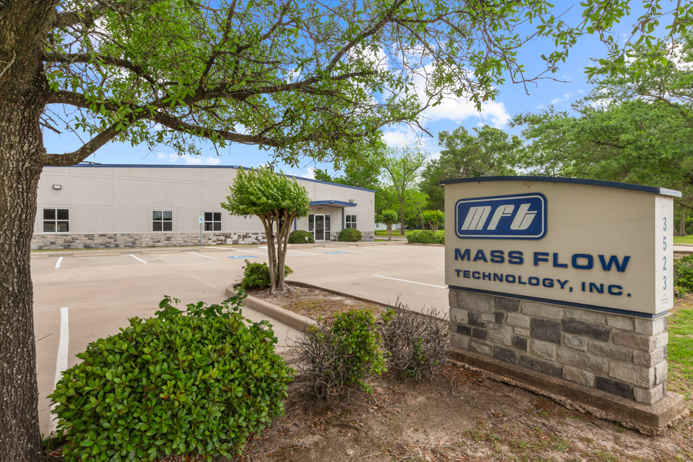 Mass Flow Technology headquarters building in Baytown, Texas